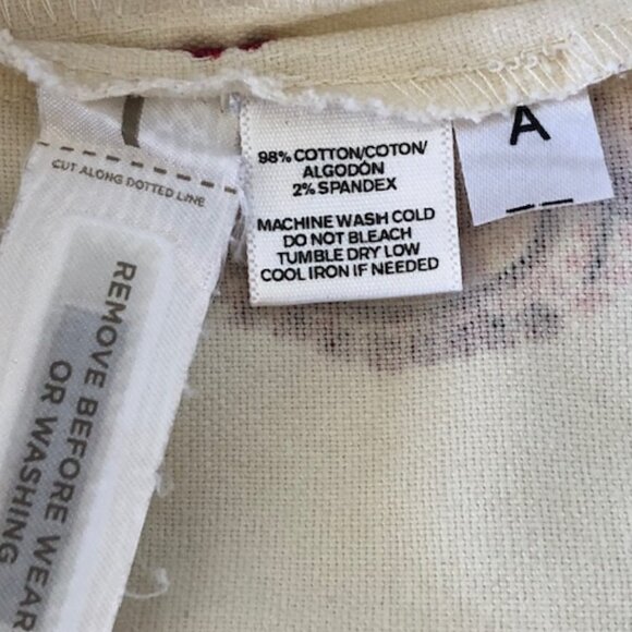 LOFT Marisa Ankle Cream Pink Paisley Pants 8 - Picture 12 of 16